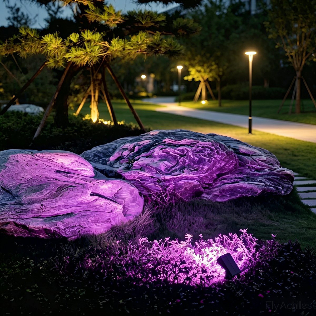 Solar Waterproof IP65 Outdoor LED Spot Light Landscape Lighting