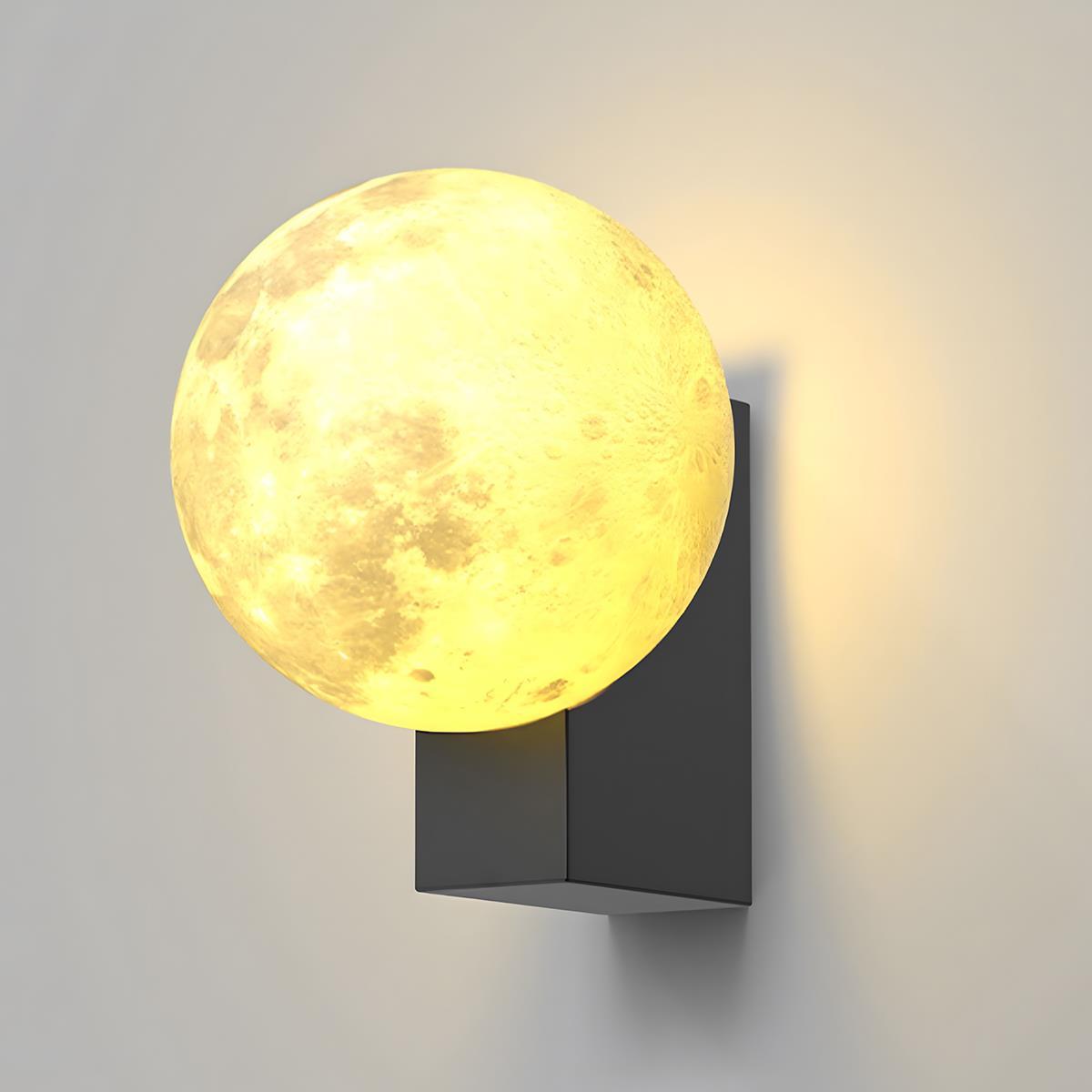 Modern Moon Waterproof Outdoor Porch LED Exterior Wall Lights