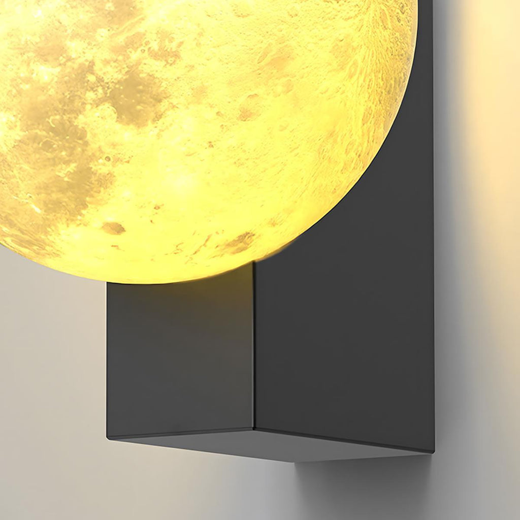 Modern Moon Waterproof Outdoor Porch LED Exterior Wall Lights