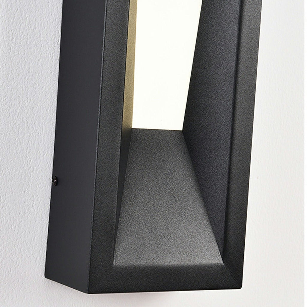 Modern Rusti Long Strip Waterproof Outdoor LED Porch Wall Light