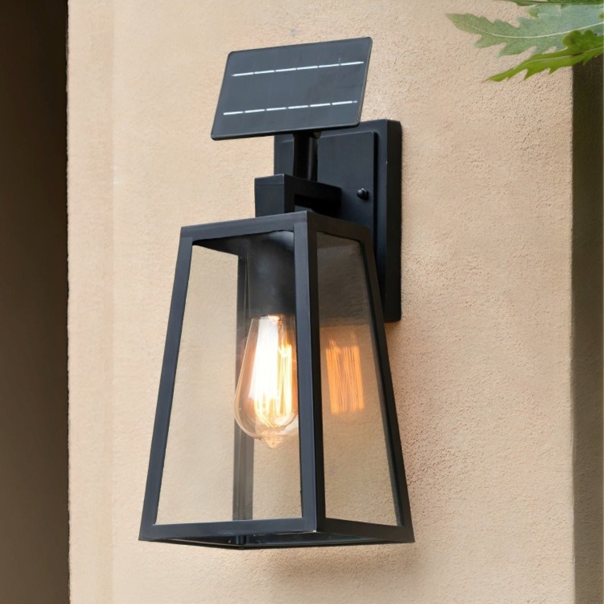 Rustic Trapezoid Waterproof Outdoor LED Porch Wall Light