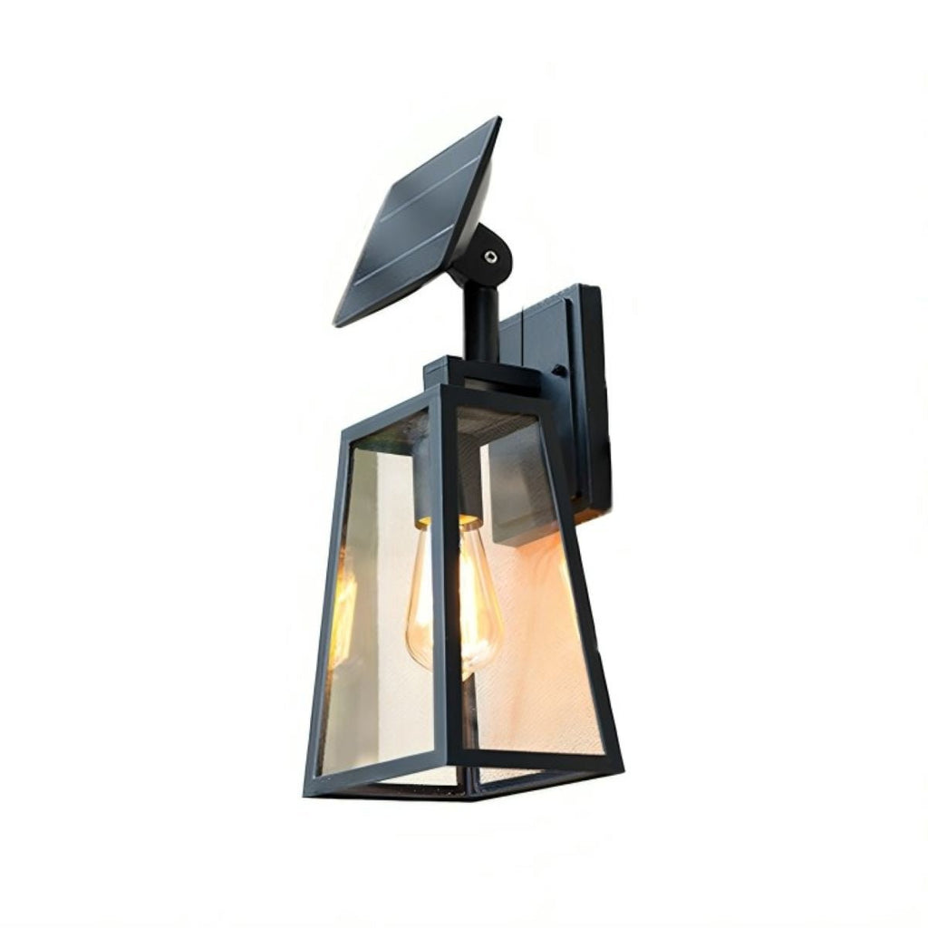 Rustic Trapezoid Waterproof Outdoor LED Porch Wall Light