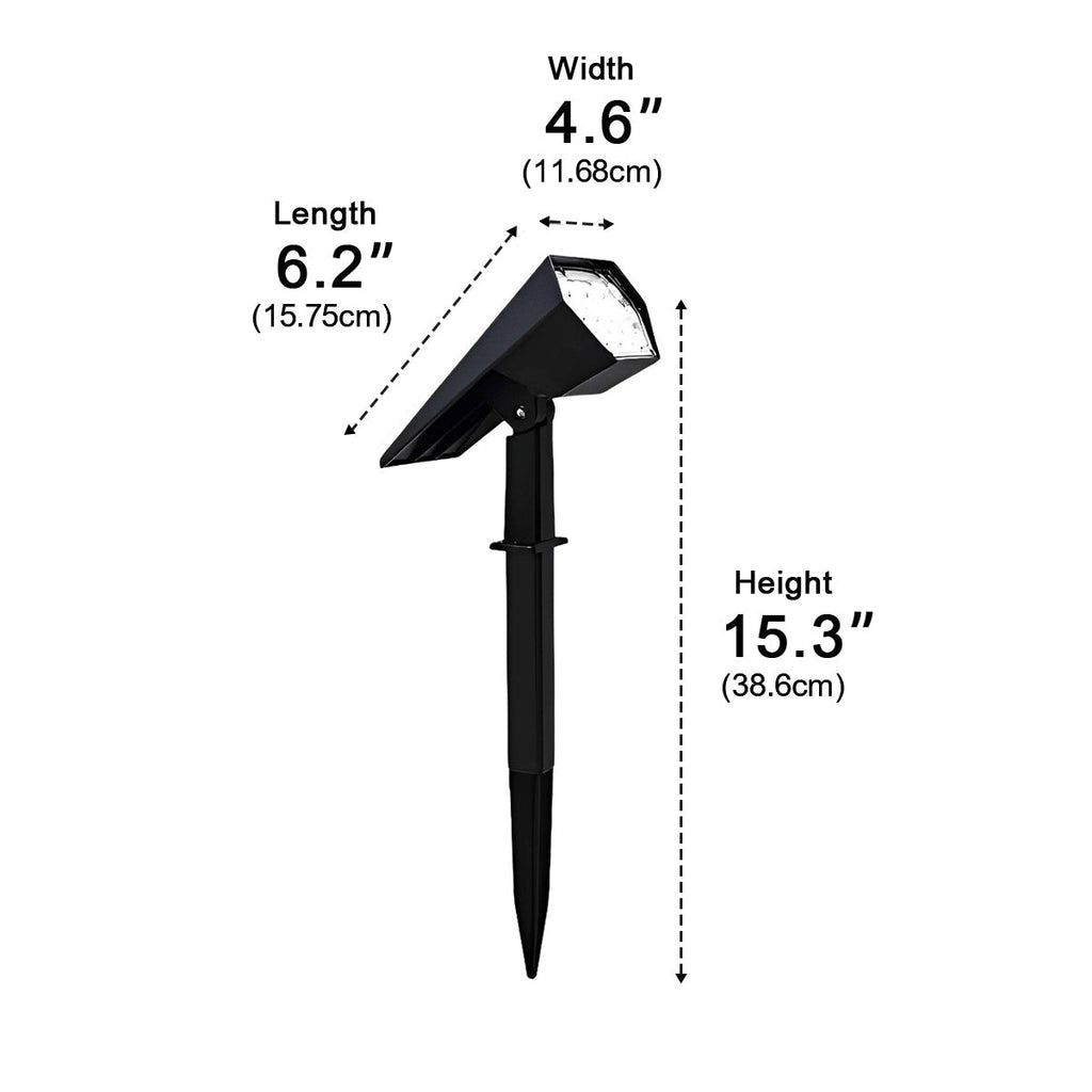 Solar Waterproof IP65 Outdoor LED Spot Light Landscape Lighting
