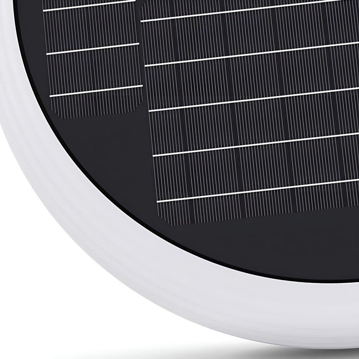 Solar Waterproof Round Removable LED Outdoor Post Lights- Free Installation