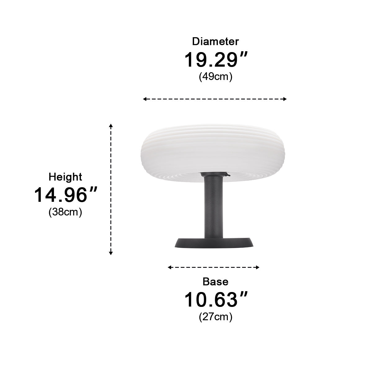 Solar Waterproof Round Removable LED Outdoor Post Lights- Free Installation