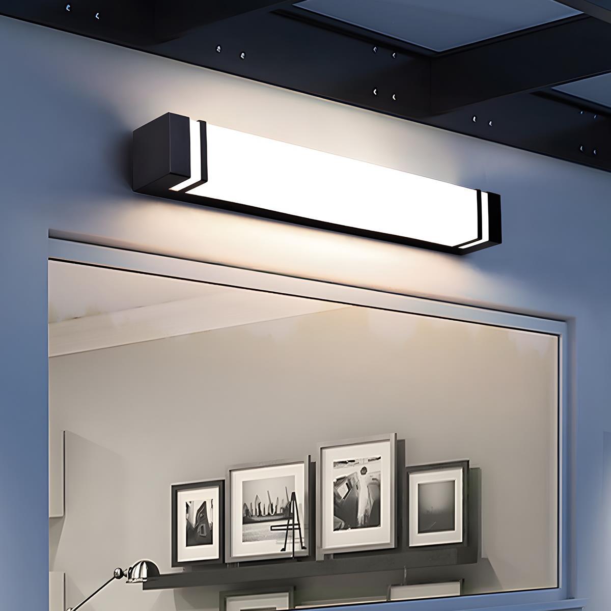 Waterproof Minimalist Rectangle LED Outdoor Wall Sconces Porch Lights