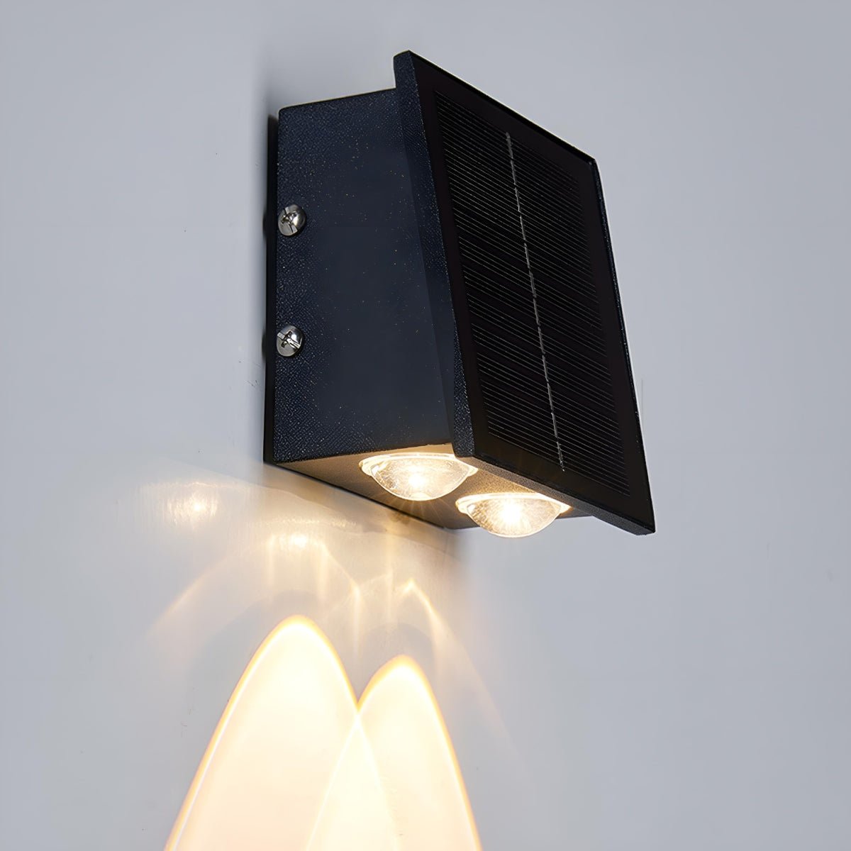 Solar Waterproof Modern Up&Down LED Outdoor Wall Washer Lights