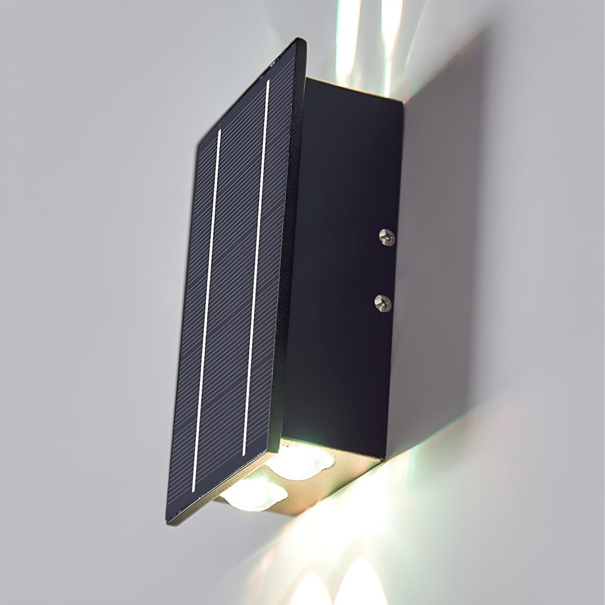 Solar Waterproof Modern Up&Down LED Outdoor Wall Washer Lights