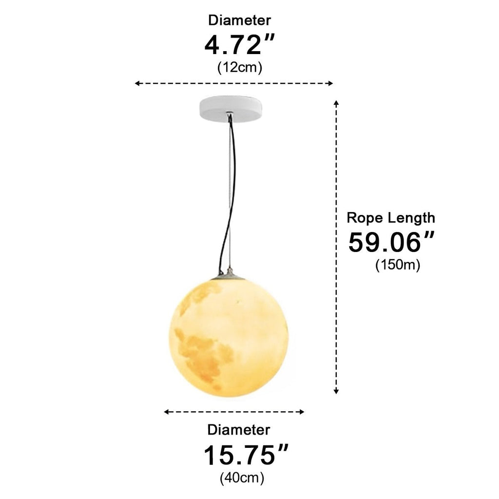 Waterproof Moon Garden Landscape Outdoor Ceiling Lights