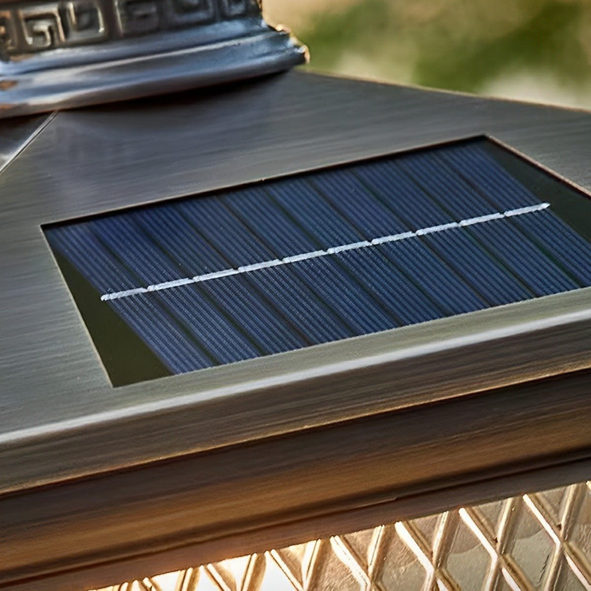 Waterproof Vintage Copper Tower LED Outdoor Post Lights