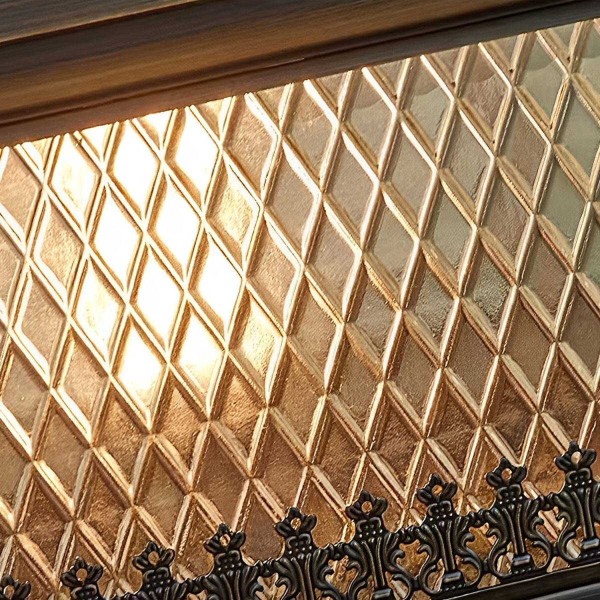 Waterproof Vintage Copper Tower LED Outdoor Post Lights