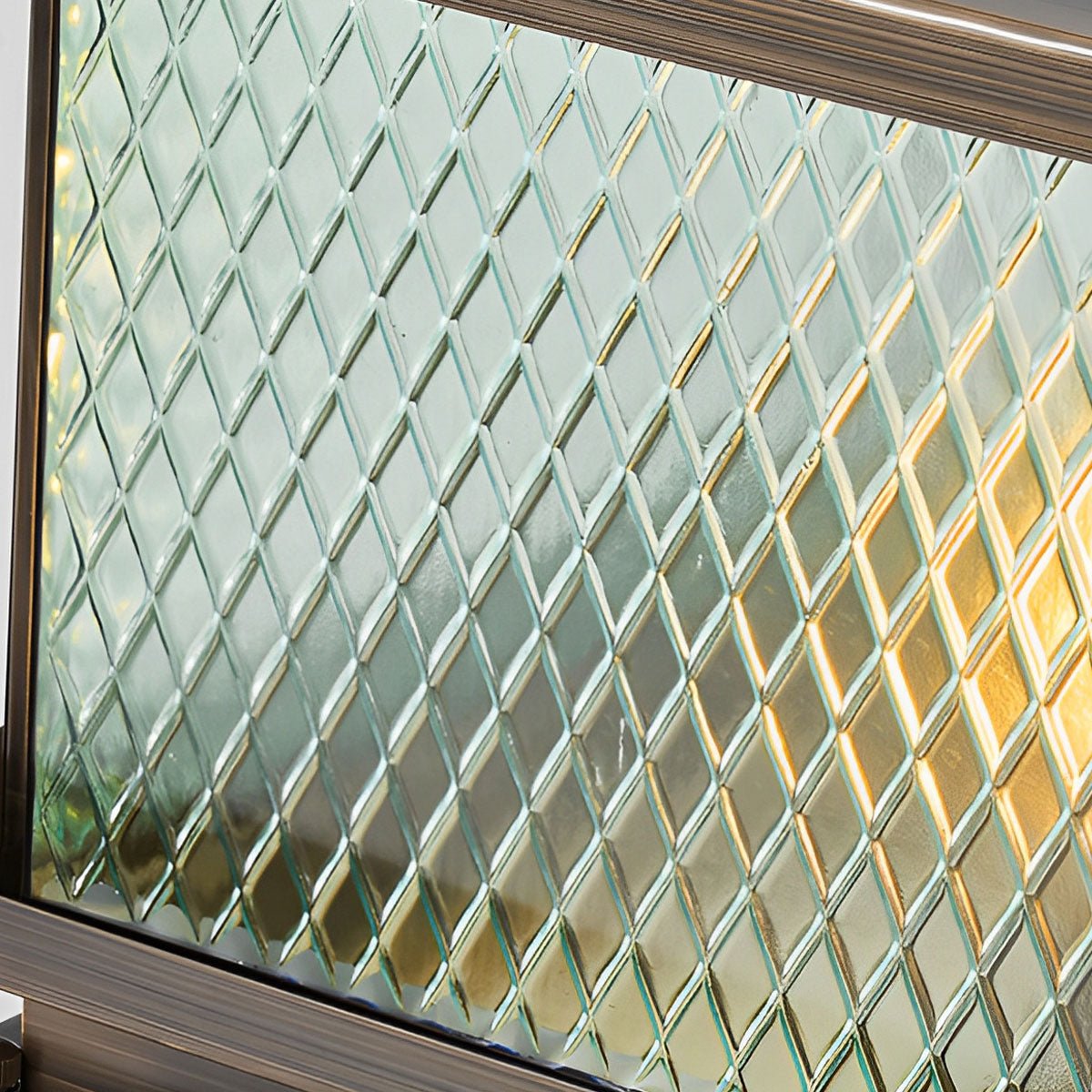 Waterproof Vintage Square Copper LED Outdoor Post Lights