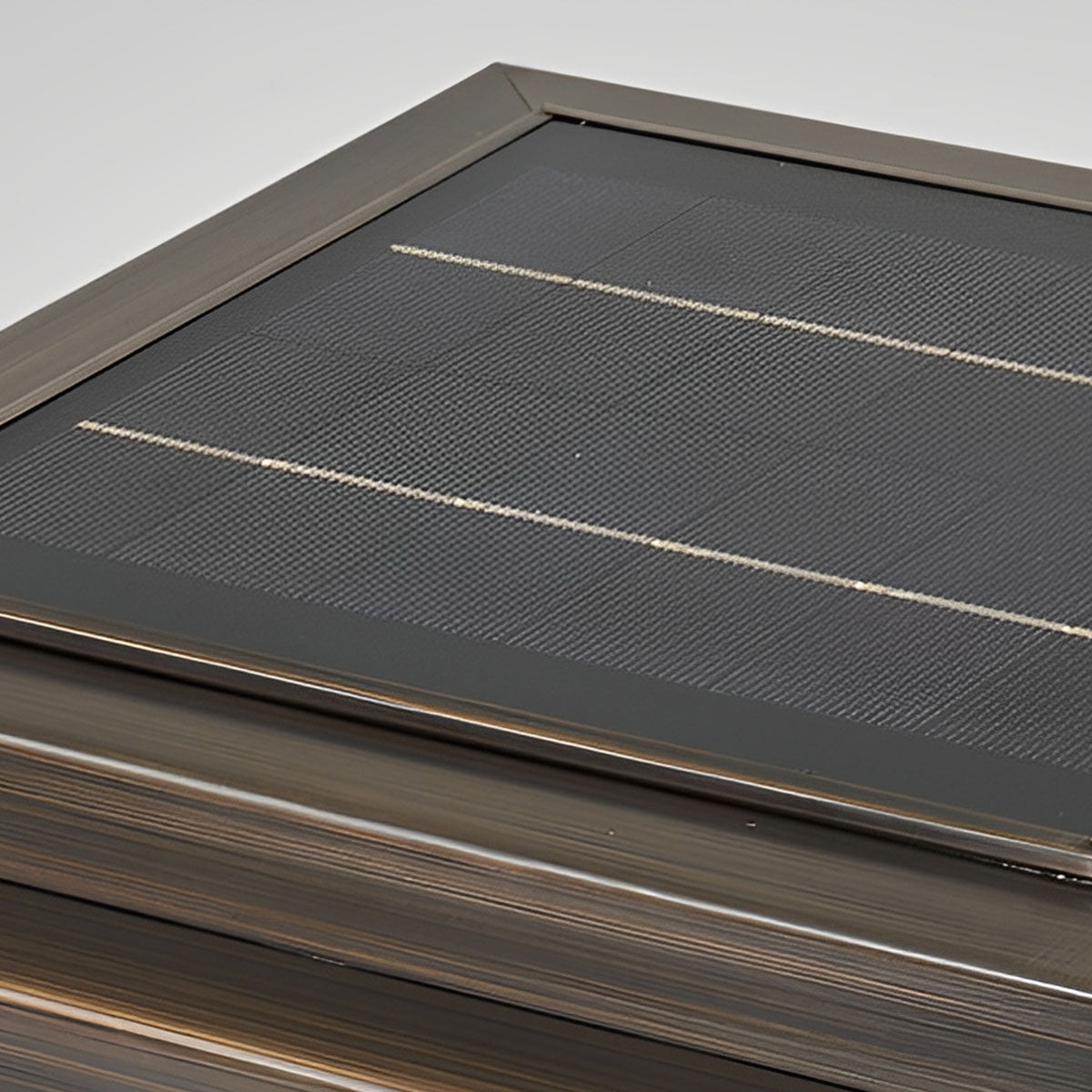 Waterproof Vintage Square Copper LED Outdoor Post Lights