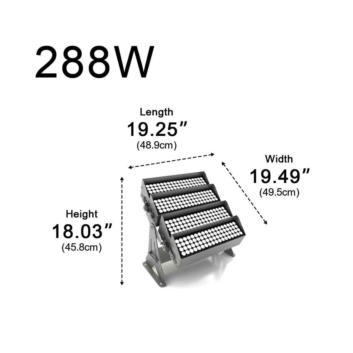 Waterproof Super Bright High Power LED Outdoor Spot Lights